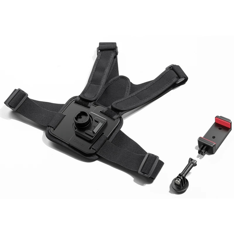 Ulanzi Go-Quick II Magnetic Chest Strap For Action Camera Smartphone Gopro 14 13 12 11 10 iPhone 15 14 13 for Outdoor Video Vlog
