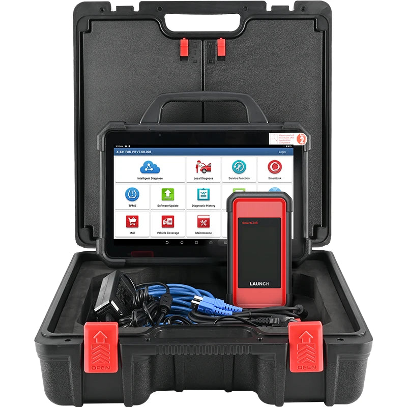 X-431 LAUNCH PAD7 PADVII Car Diagnostic Tools J2534 Smartlink Automotive Scanner Auto Online Programming OBD 2 Years Free Update