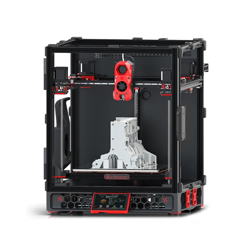 Latest SIBOOR Voron Trident [June,2024] 3D Printer with CNC Metal Structure 4AWD CoreXY DIY 3D Printer Kit AWD Components