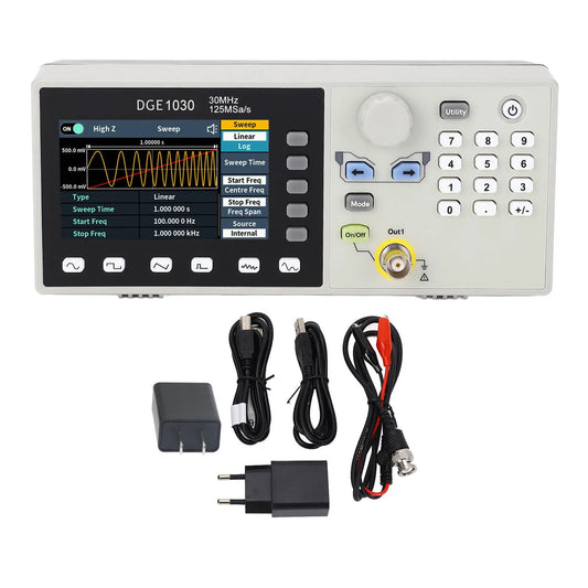 Waveform Generator Arbitrary Waveform Generator 1μHz to 30MHz Range 1uHz Resolution Single  Generator Frequency Generator