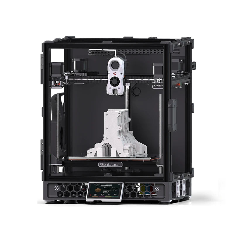 Latest SIBOOR Voron Trident [June,2024] 3D Printer with CNC Metal Structure 4AWD CoreXY DIY 3D Printer Kit AWD Components