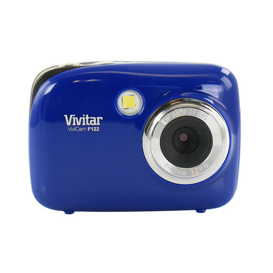 Vivitar ViviCam F122 14.1 Mega Pixels Digital Camera with 1.8 Inch LCD Screen in Blue-0